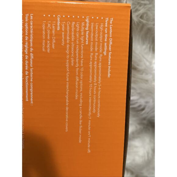 Young Living Lantern Essential Oil Ultrasonic Diffuser Limited Edition Gray New - Picture 7 of 13